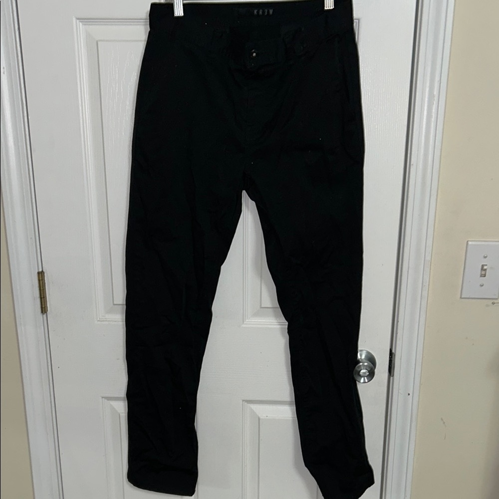 Men's Krew Denim Black Pants
